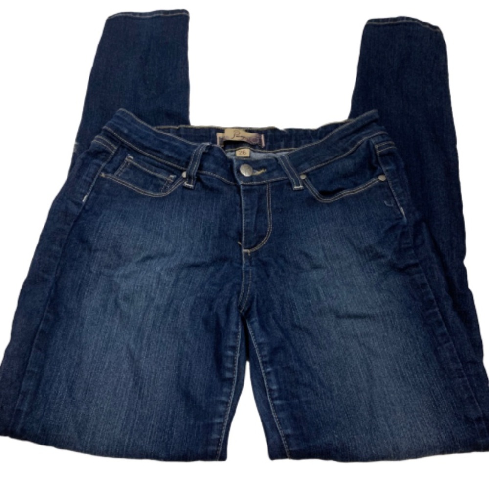 Paige dark denim skinny jeans